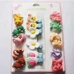 Children Girls Elastic Cartoon Hair Bands and Clip Set