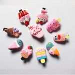 Ice Cream Clip Set for girls pack of 10 pcs for Kids Hair Clip