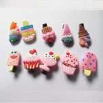 Ice Cream Clip Set for girls pack of 10 pcs for Kids Hair Clip set 1