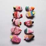 Ice Cream Clip Set for girls pack of 10 pcs for Kids Hair Clip set