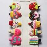 Ice Cream Clip Set for girls pack of 10 pcs for Kids Hair Clip - Image 6