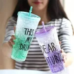Ice Straw Cup for Fruit Juice - Image 3