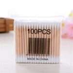 Wood Stick Cotton Buds 100 pcs