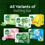 Dettol Soap Neem with Pure Neem Oil Bathing Shower Bar 125gm, protects from 99.9% skin infection causing germs - 125gm - Image 6